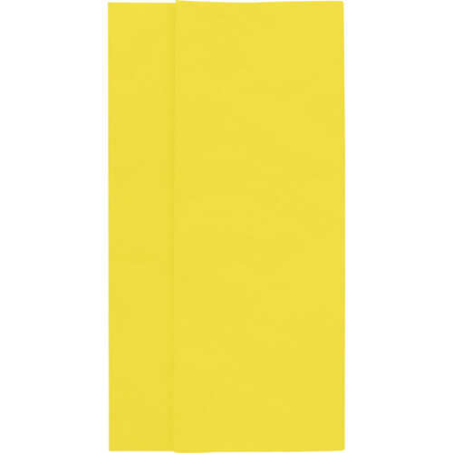 Papel de seda cor amarelo - Pacote de 240 peças