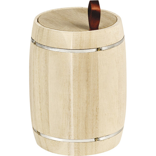 Box wood nature barrel-shaped