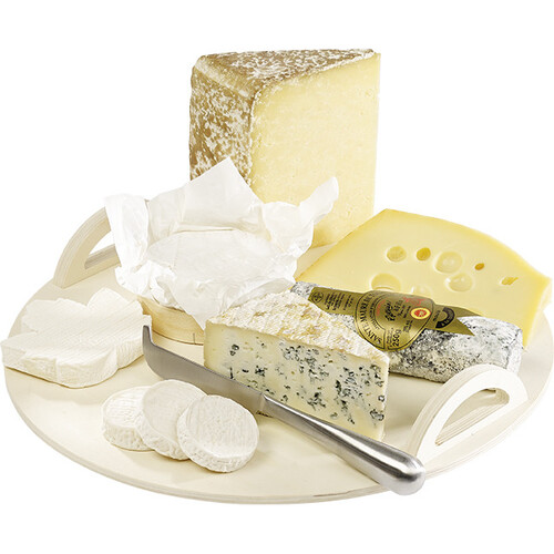 Bandeja madeira redonda natural lida com madeira