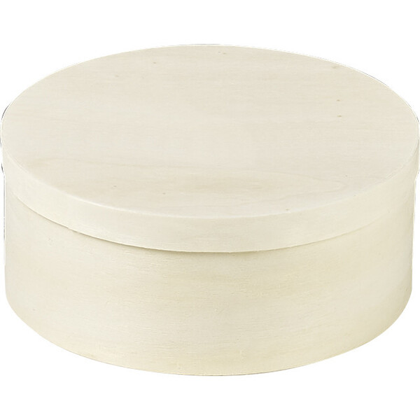 Coffret bois rond nature