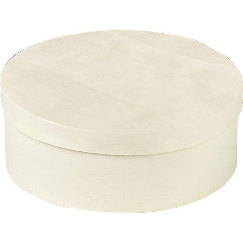 Coffret bois rond nature