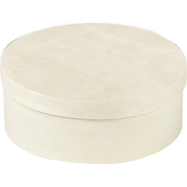Coffret bois rond nature