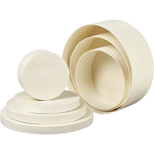 Box wood round nature