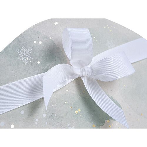 Box cardboard rectangular SNOWY COUNTRY gold/...