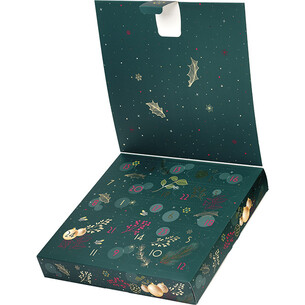 Box cardboard square Advent Calendar ENCHANTED NATURE... 2