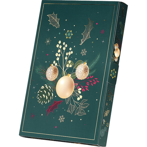 Coffret carton rect. Calendrier Avent NATURE...