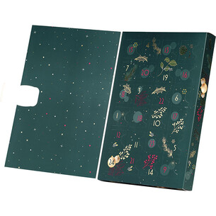 Coffret carton rect. Calendrier Avent NATURE ENCHANTEE... 2