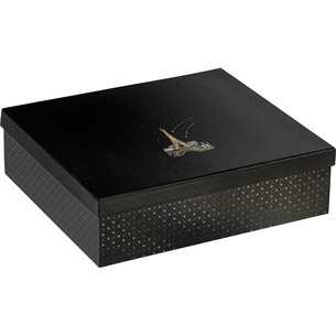 Box cardboard rectangular black/UV printing/Paris...