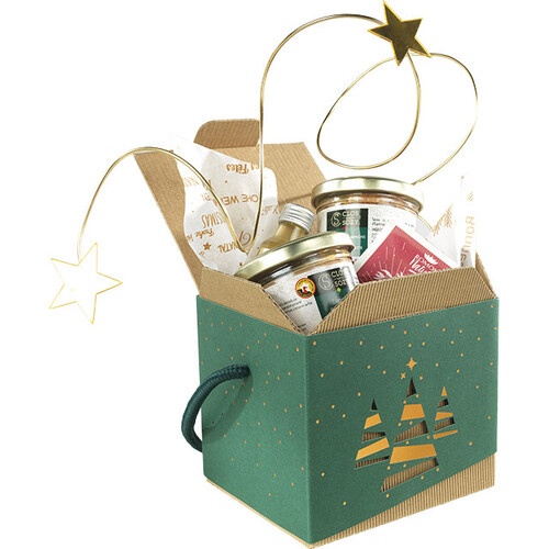 Caja cartón funda FELIZ NAVIDAD...