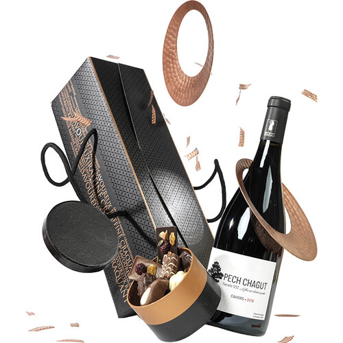 Box cardboard rectangular SAVOUREUX...