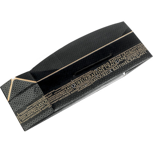 Caja cartón rectangular SAVOUREUX negro/cobre...