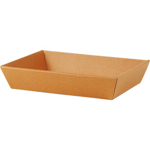 Tray cardboard rectangular HAVANA texture havana/black...