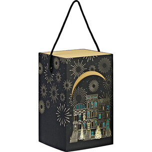 Coffret carton fourreau carré VILLE EN FETE...