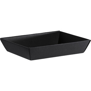 Tray cardboard rectangular black delivered flat...