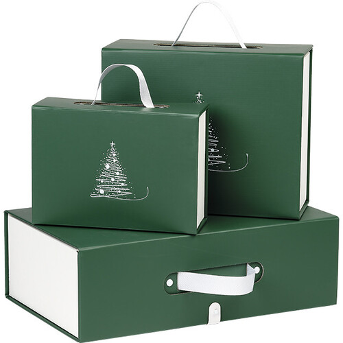 Coffret carton rectangle ELEGANCE D'HIVER...