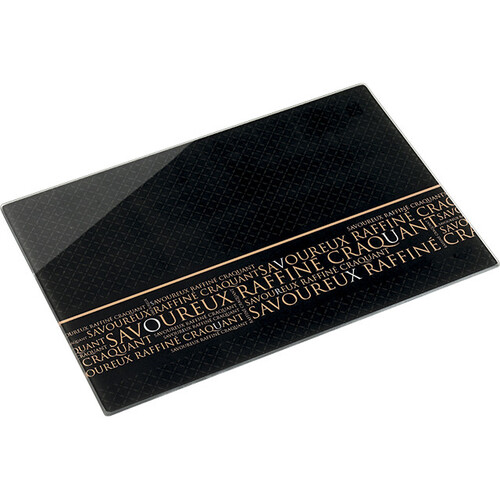 Prancha retangular de vidro temperado e...