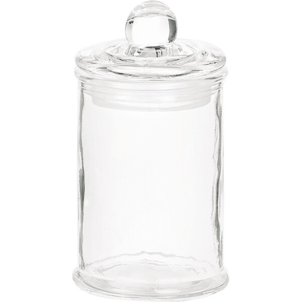Tarro de vidrio con tapa de vidrio 150ml
