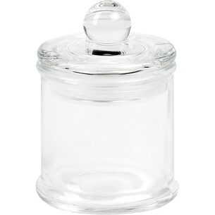Bocal verre couvercle verre 100 ml 2