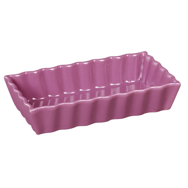 Cuenco cerámica  morado