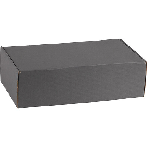 Coffret carton kraft rectangle coloris gris...