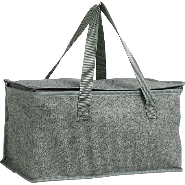 Sac isotherme rectangle gris 2 anses