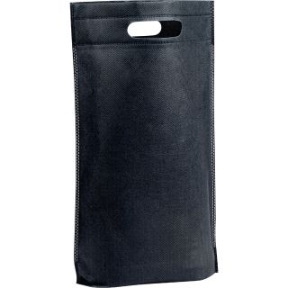 Bag Non-woven polypropylene 2 bottles black