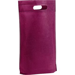 Sac polypropylne intiss 2 bouteilles coloris lie de vin