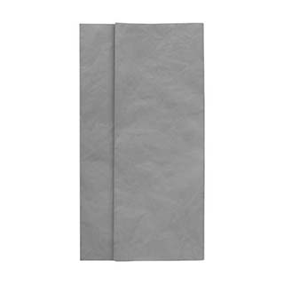 Papel de seda cor cinza - Pacote de 240 peas