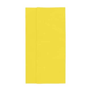 Papel de seda color amarillo - Paquete de 240 piezas