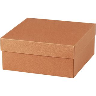 Caixa carto quadrada HAVANA textura havana/preta entrega plana