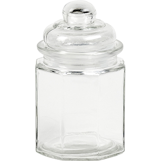 Jar glass lid glass 