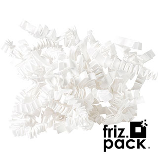 Friz.Pack Crinckle cut paper shred colour white - 10 kg box