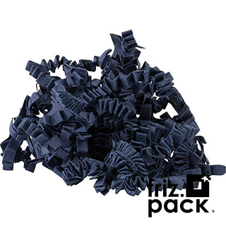 Friz.Pack Crinckle cut paper shred colour navy blue - 10 kg box