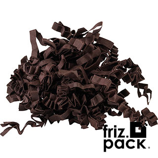 Friz.Pack Virutas de papel color marrn - carton indivisible de 10 kg