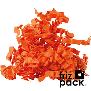 Friz.Pack Frisure papier coloris orange vif - carton indivisible de 10 kg