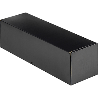 Box wine cardboard kraft/black 1 magnum