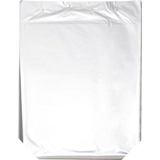 Neutral polypro pouch 40 microns indivisible of 100 pouches each unit removable 