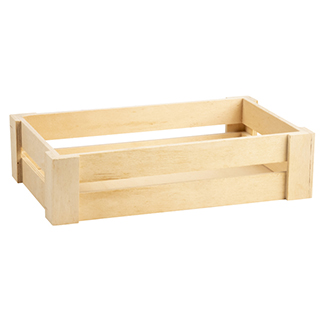 Tray wood rectangle