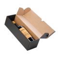 Box wine cardboard kraft/black 1 magnum delivered flat